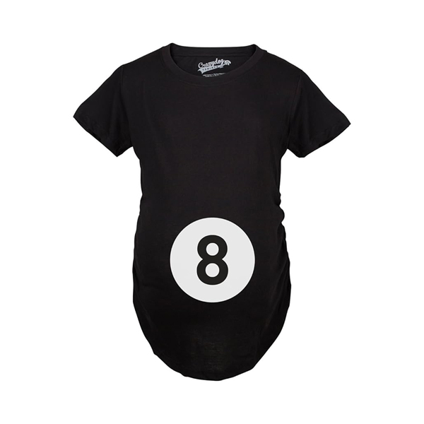 Black Magic 8 Ball Maternity Shirt